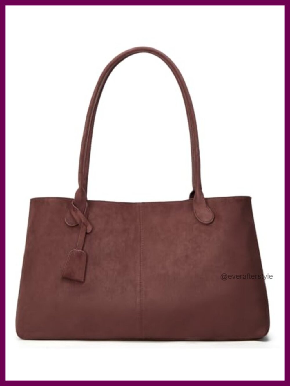 Slouchy Suede Hobo Bag Crescent Crossbody Shoulder Purse Travel Work